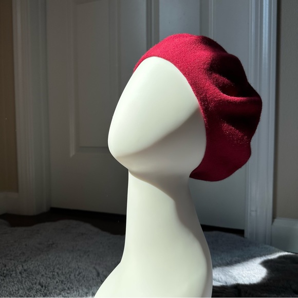 Intrend by Max Mara Beret with Beads Size: OS. Color: Cheery New Fall / Winter - Picture 10 of 14